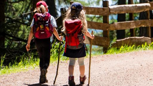 Multiatividades ao Ar Livre Jovens a caminhar ao ar livre