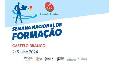 Logótipo da semana nacional de formação 