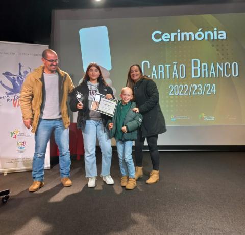Cerimónia Cartão Branco - Aluna Leonor Sousa Torres